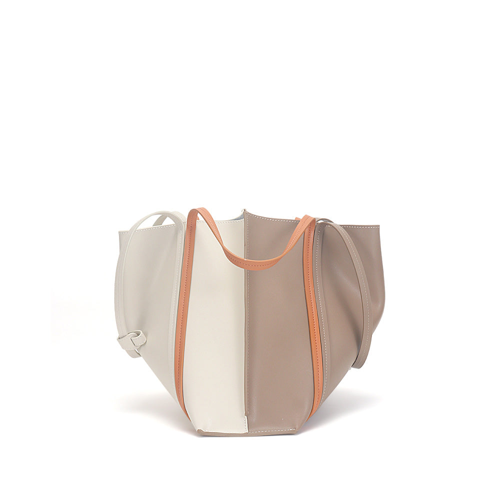 Freya Two-Tone Shoulder Bag