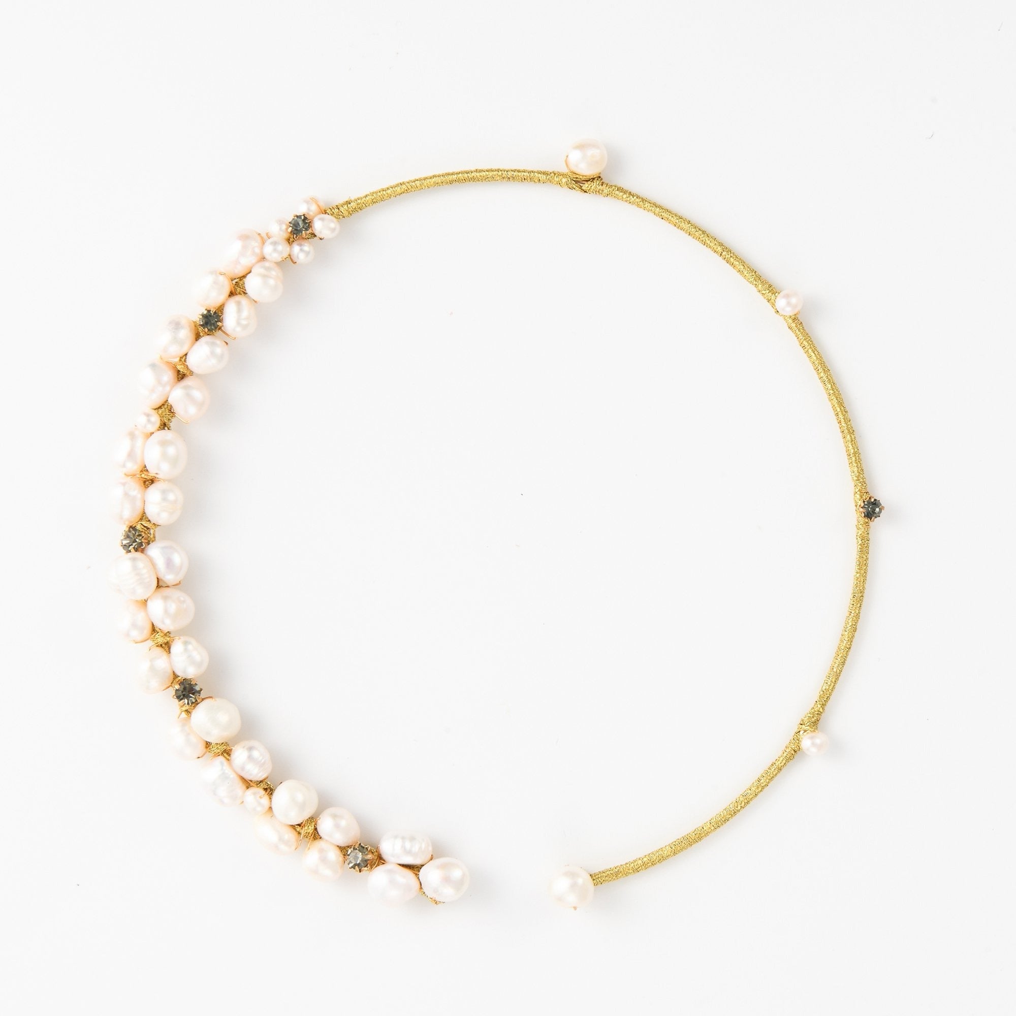 Pearl Bangle Necklace