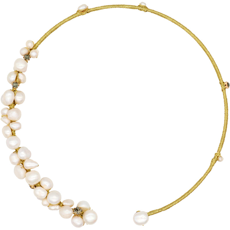 Pearl Bangle Necklace